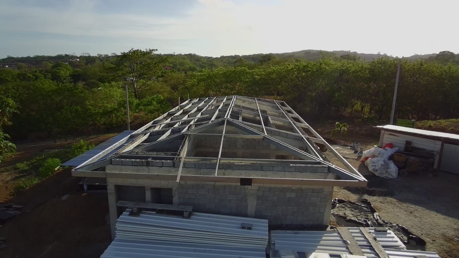 Casa de campo — en construcción